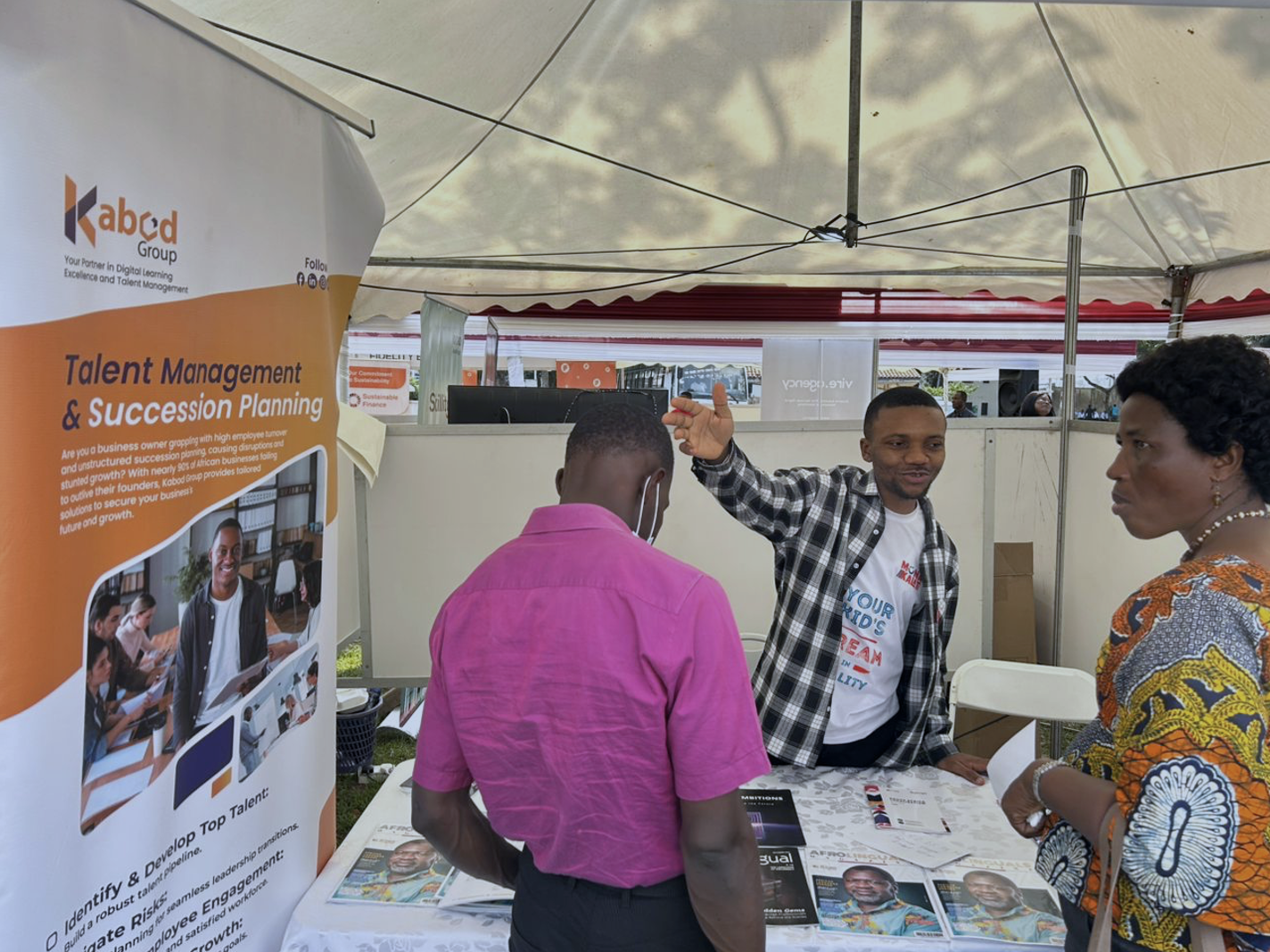 KLS booth promoting language jobs in Africa at 2025 DTI FairKLS booth promoting language jobs in Africa at 2025 DTI Fair